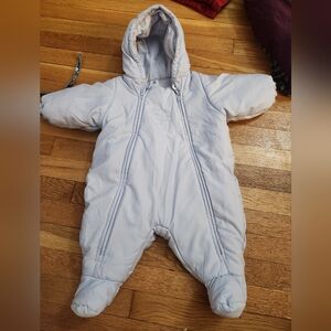 Vintage Petit Bateau Blue Bunting 6month